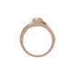 Whispering Blissful Diamond Men's Ring 18 KT / Rose Gold / 24
