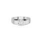 Whispering Blissful Diamond Men's Ring 18 KT / White Gold / 24