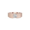 Delightful Charm Diamond Men's Ring 18 KT / Rose Gold / 24
