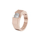 Delightful Charm Diamond Men's Ring 18 KT / Rose Gold / 24