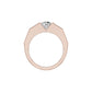 Delightful Charm Diamond Men's Ring 18 KT / Rose Gold / 24