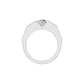 Delightful Charm Diamond Men's Ring 18 KT / White Gold / 24