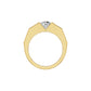 Delightful Charm Diamond Men's Ring 18 KT / Yellow Gold / 24