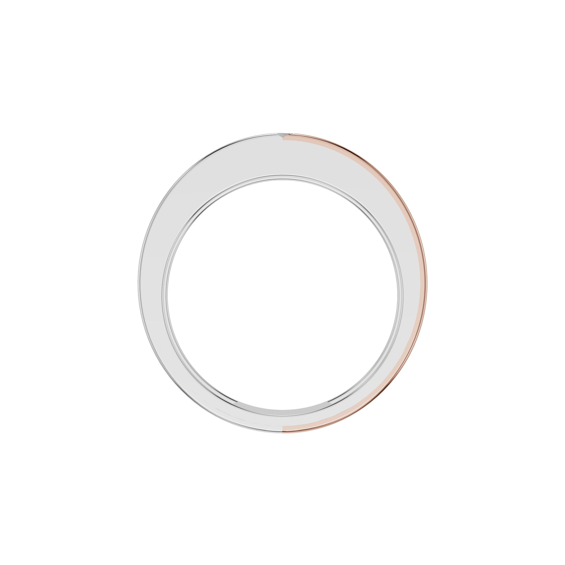 The Vow Diamond Engagement Men's Ring 18 KT / Rose Gold / 24