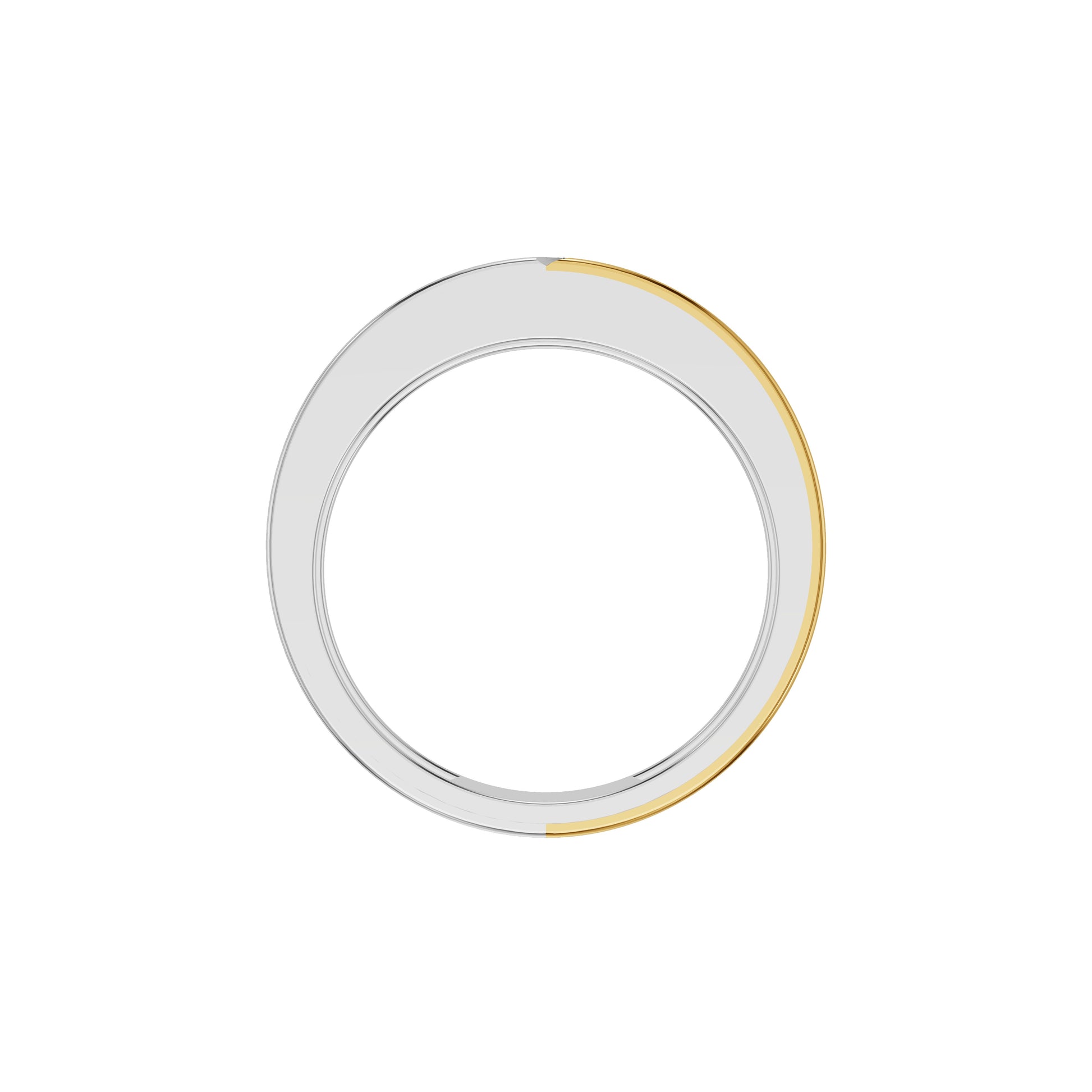 The Vow Diamond Engagement Men's Ring 18 KT / Yellow Gold / 24