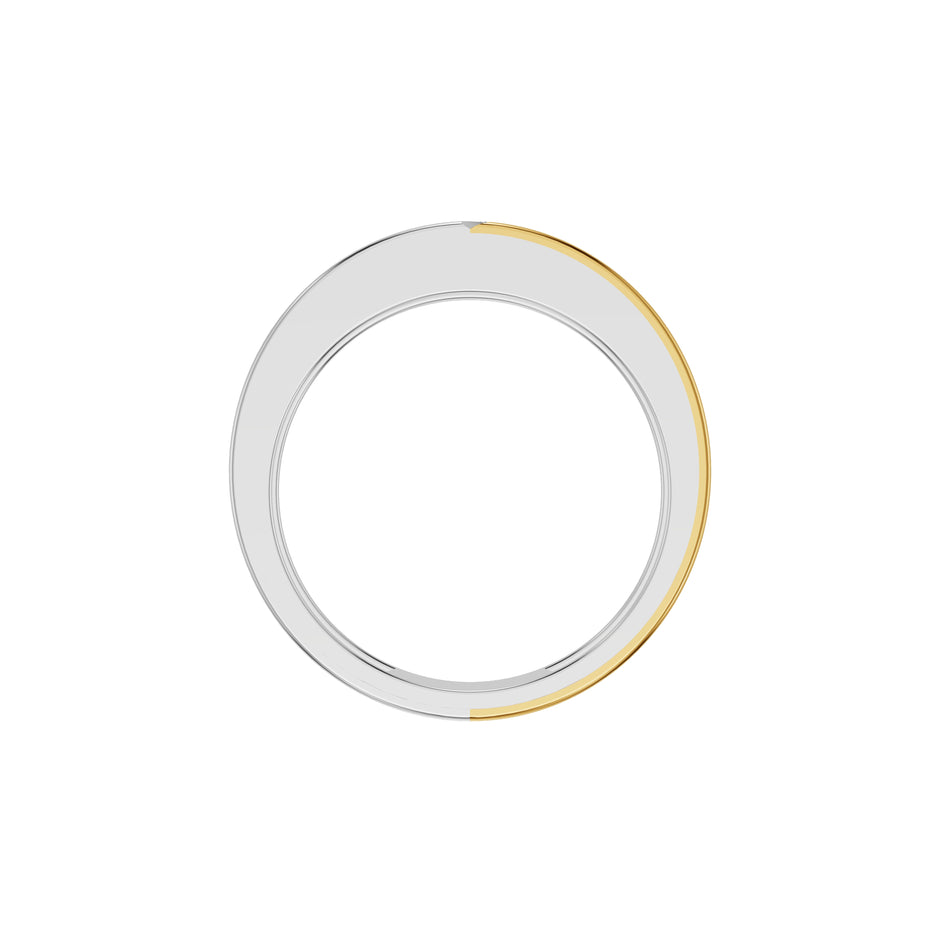 The Vow Diamond Engagement Men's Ring 18 KT / Yellow Gold / 24