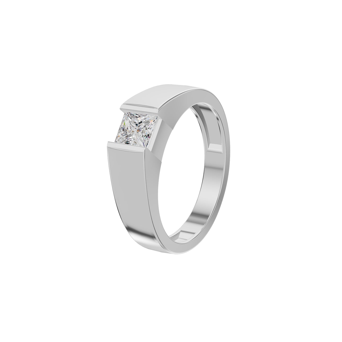 DGR001009 18 KT / White Gold / 24