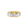 Soulmate Solitiare Diamond Engagement Men's Ring 18 KT / Yellow Gold / 24