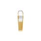 Soulmate Solitiare Diamond Engagement Men's Ring 18 KT / Yellow Gold / 24