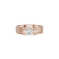 Lasting Union Diamond Engagement Men's Ring 18 KT / Rose Gold / 24