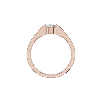 Lasting Union Diamond Engagement Men's Ring 18 KT / Rose Gold / 24