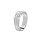 Lasting Union Diamond Engagement Men's Ring 18 KT / White Gold / 24