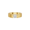 Lasting Union Diamond Engagement Men's Ring 18 KT / Yellow Gold / 24