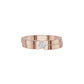 The Gleam Diamond Couple Band Ring for Him 18 KT / Rose Gold / 24
