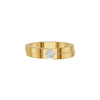 The Gleam Diamond Couple Band Ring for Him 18 KT / Yellow Gold / 24
