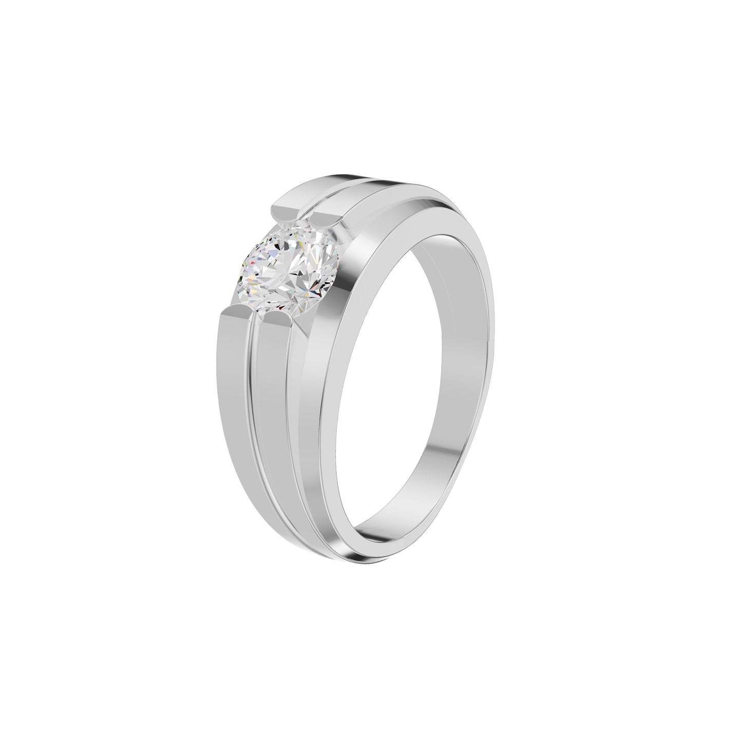DGR001029 18 KT / White Gold / 24