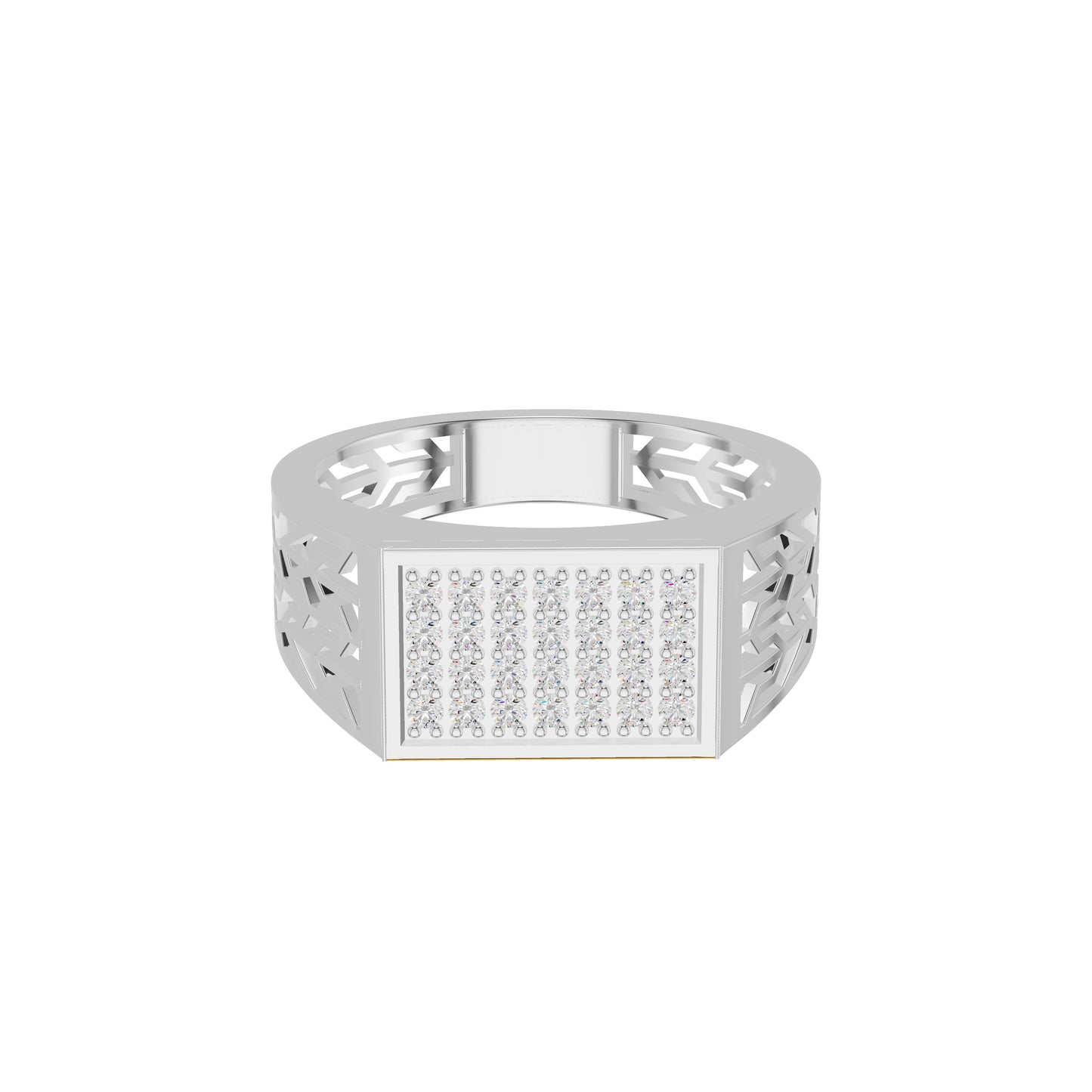 DGR001045 18 KT / White Gold / 24