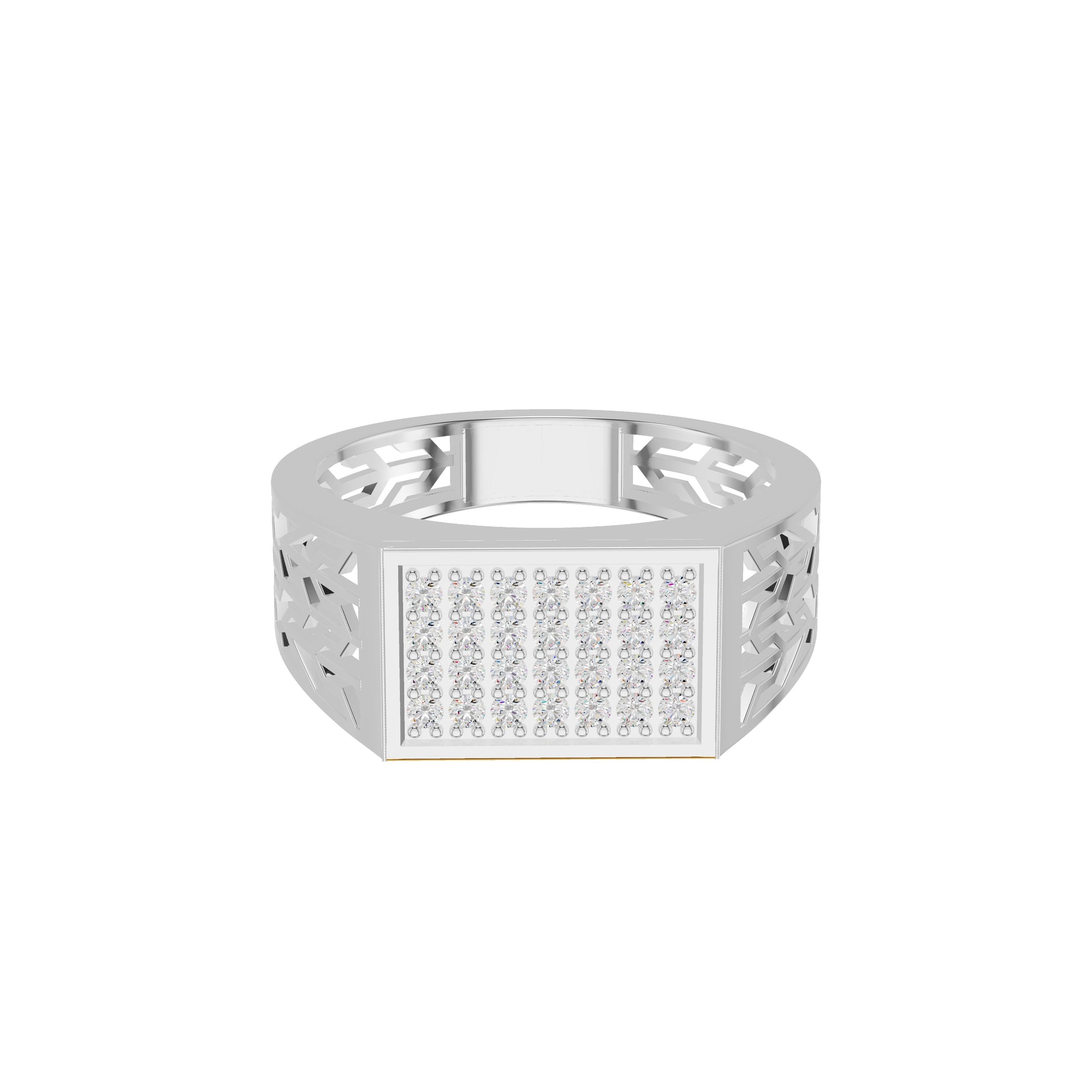 DGR001045 18 KT / White Gold / 24