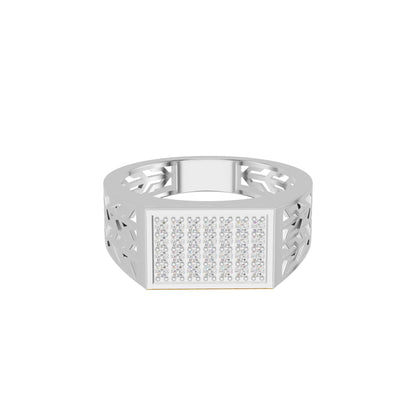 DGR001045 18 KT / White Gold / 24