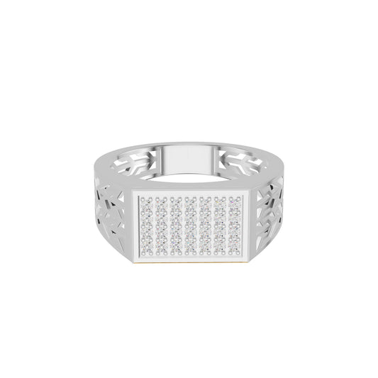 DGR001045 18 KT / White Gold / 24