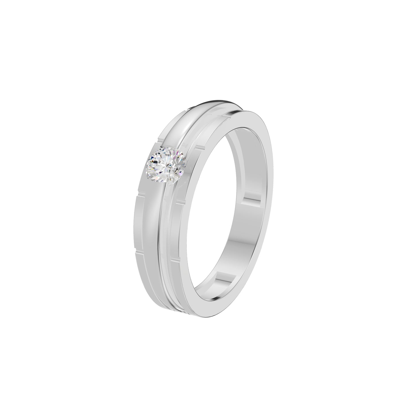 DGR001058 18 KT / White Gold / 24