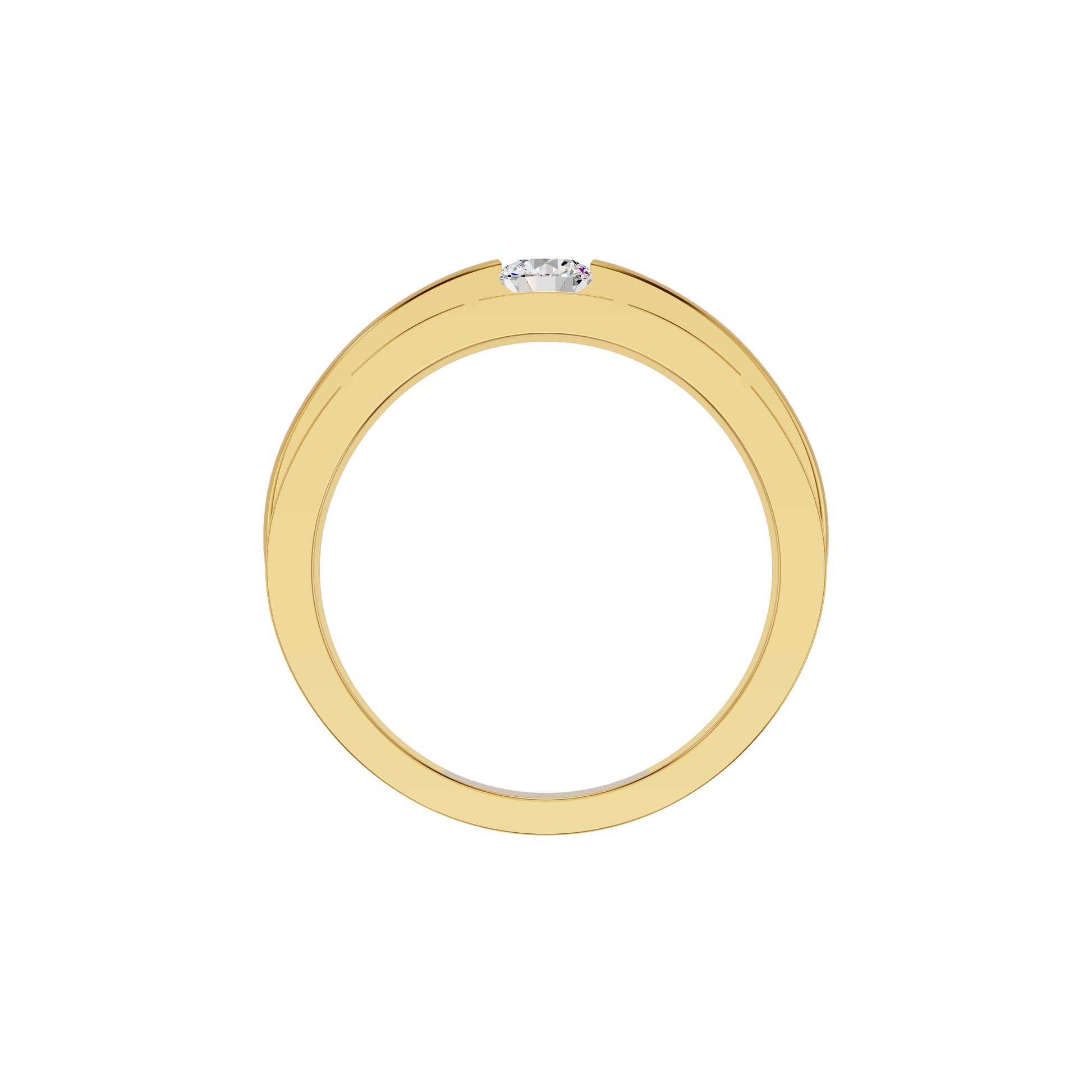 DGR001058 18 KT / Yellow Gold / 24