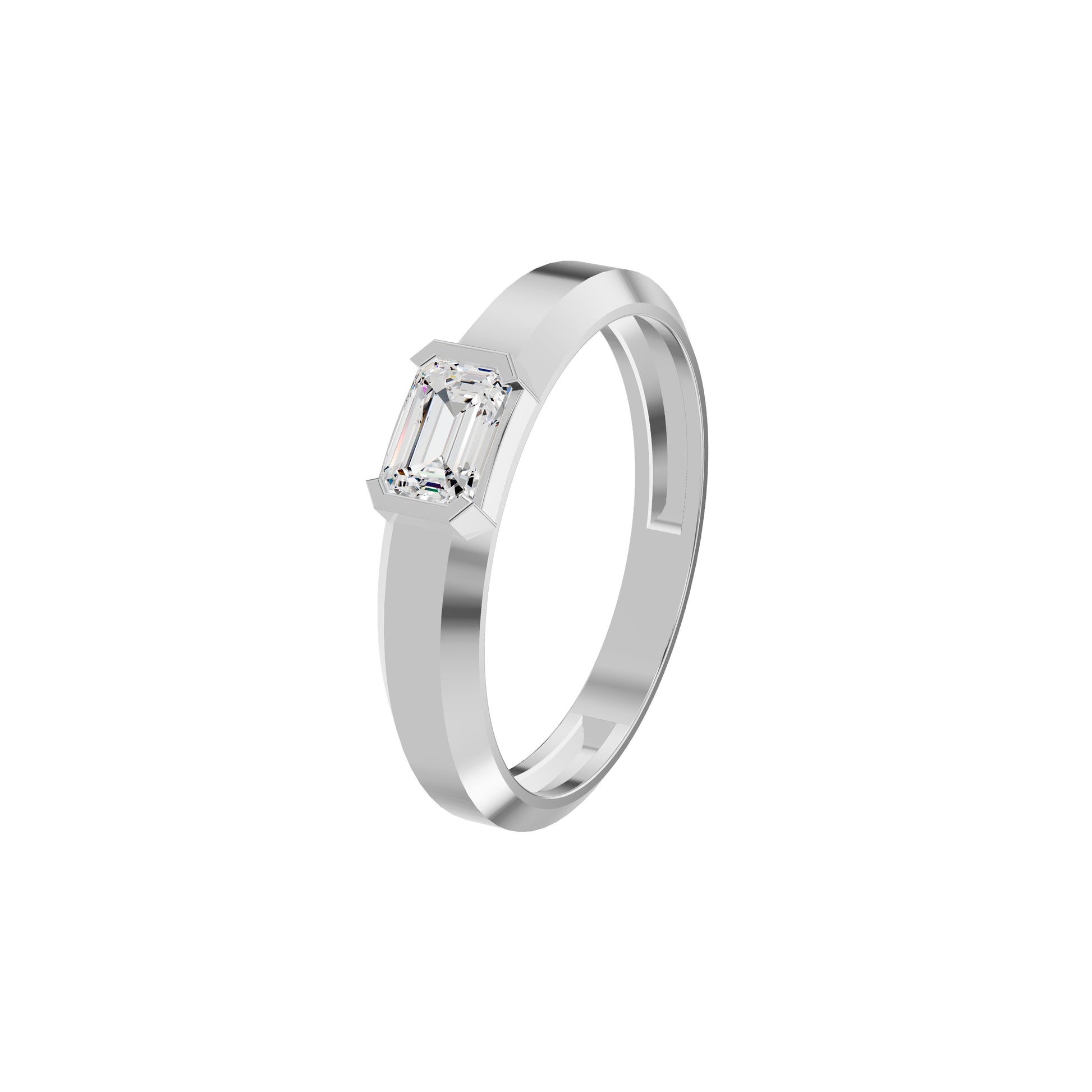 DGR001060 18 KT / White Gold / 24