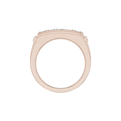 DGR001061 18 KT / Rose Gold / 24