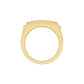 DGR001061 18 KT / Yellow Gold / 24