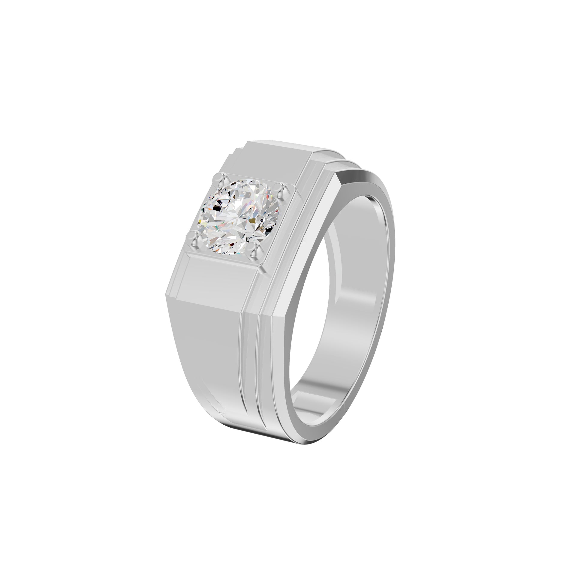 DGR001064 18 KT / White Gold / 24