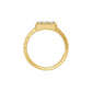 DGR001065 18 KT / Yellow Gold / 24