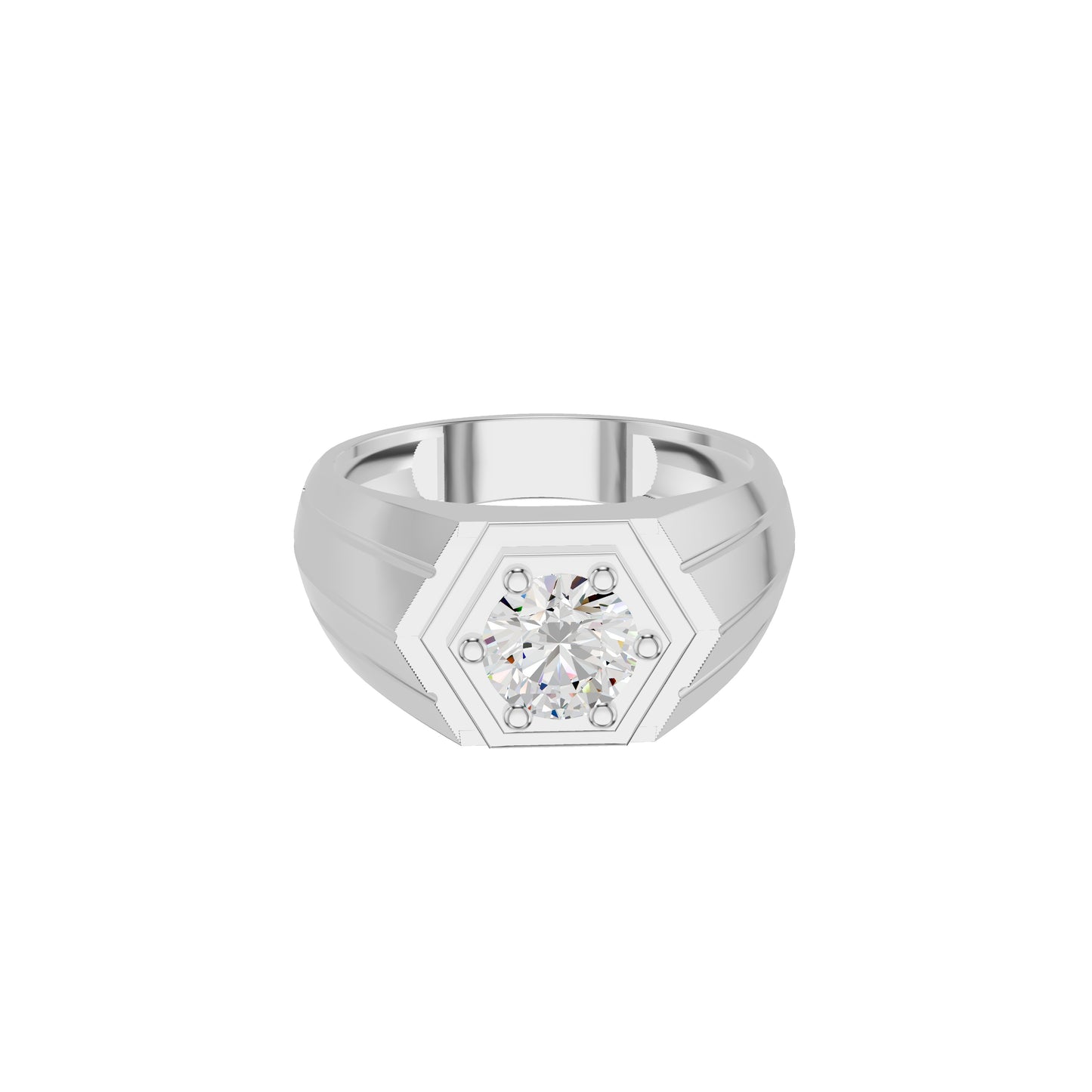 DGR001070 18 KT / White Gold / 24