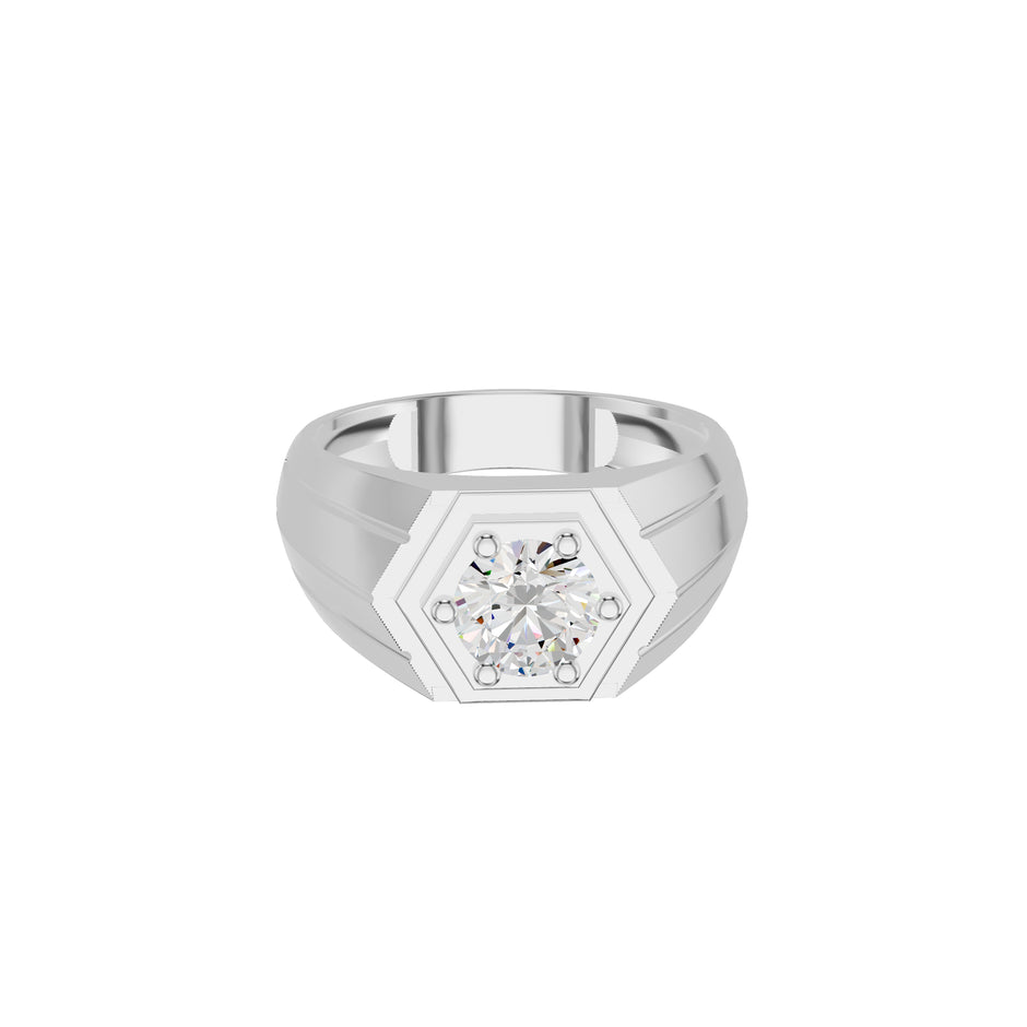 DGR001070 18 KT / White Gold / 24