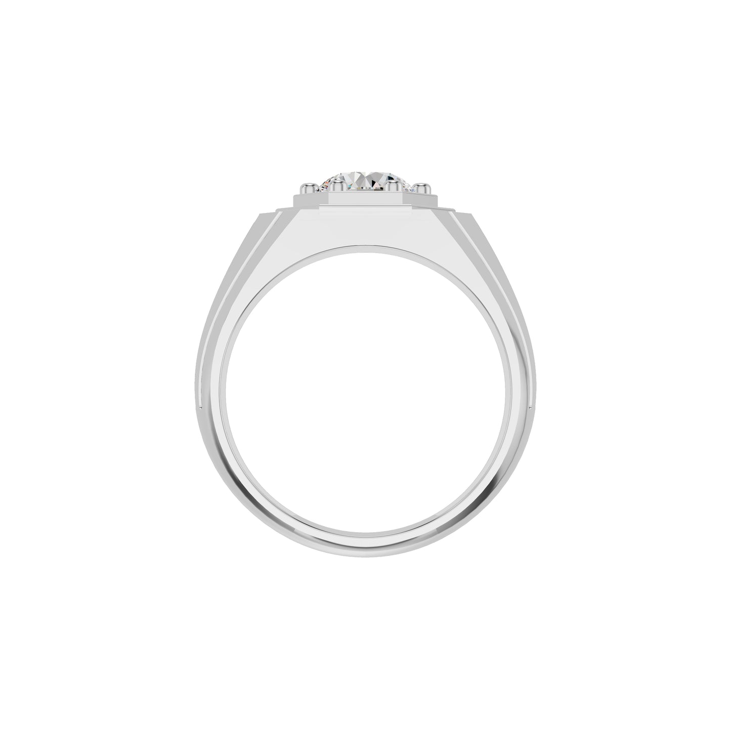 DGR001070 18 KT / White Gold / 24
