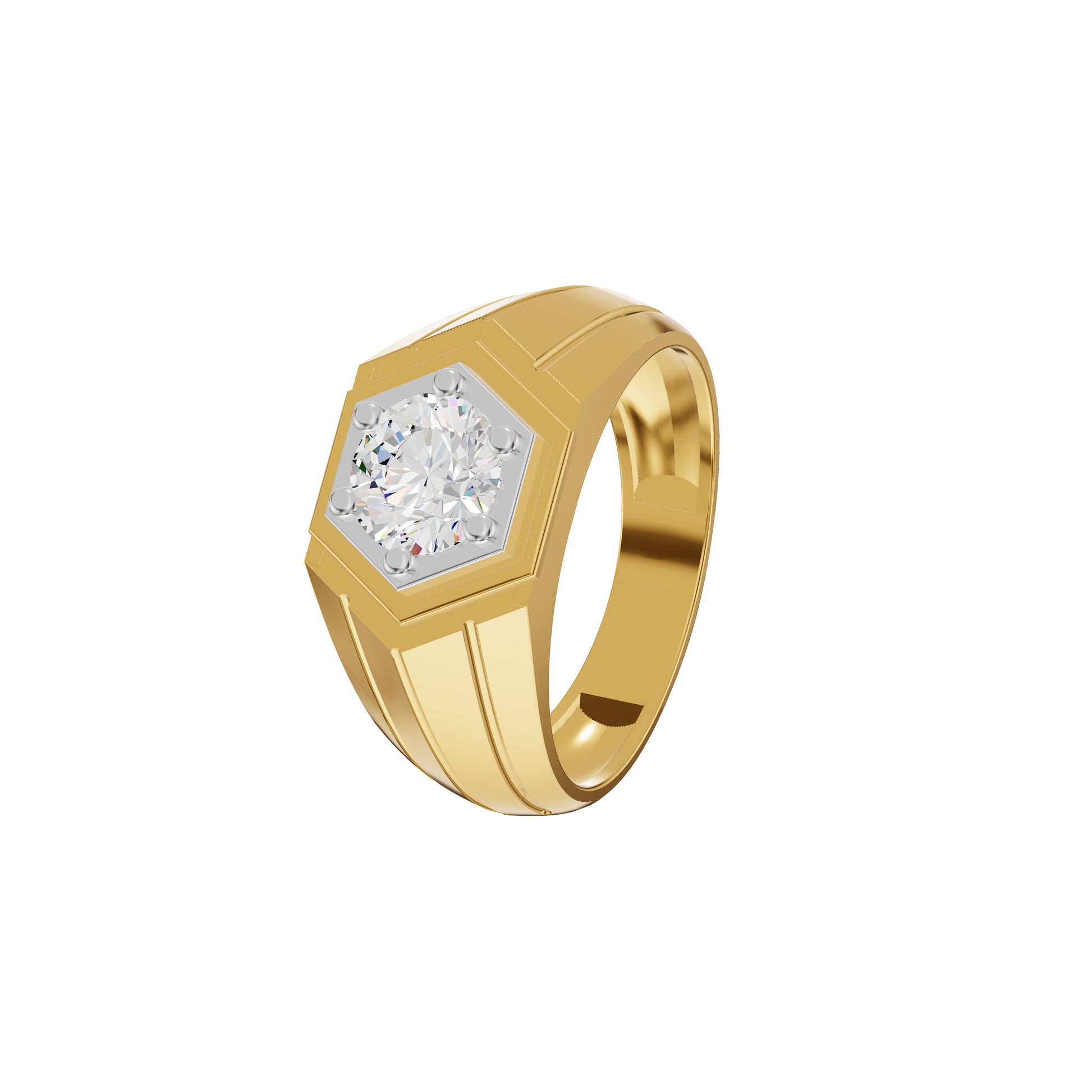 DGR001070 18 KT / Yellow Gold / 24