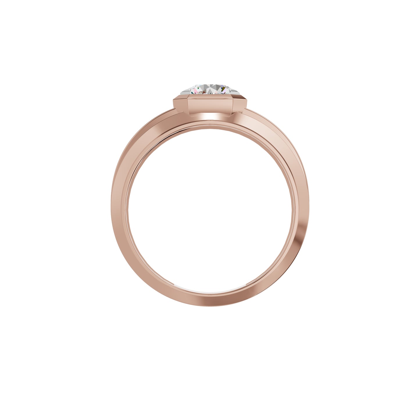 DGR001071 18 KT / Rose Gold / 24