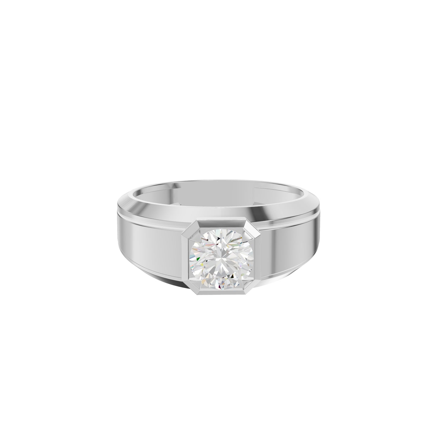 DGR001071 18 KT / White Gold / 24
