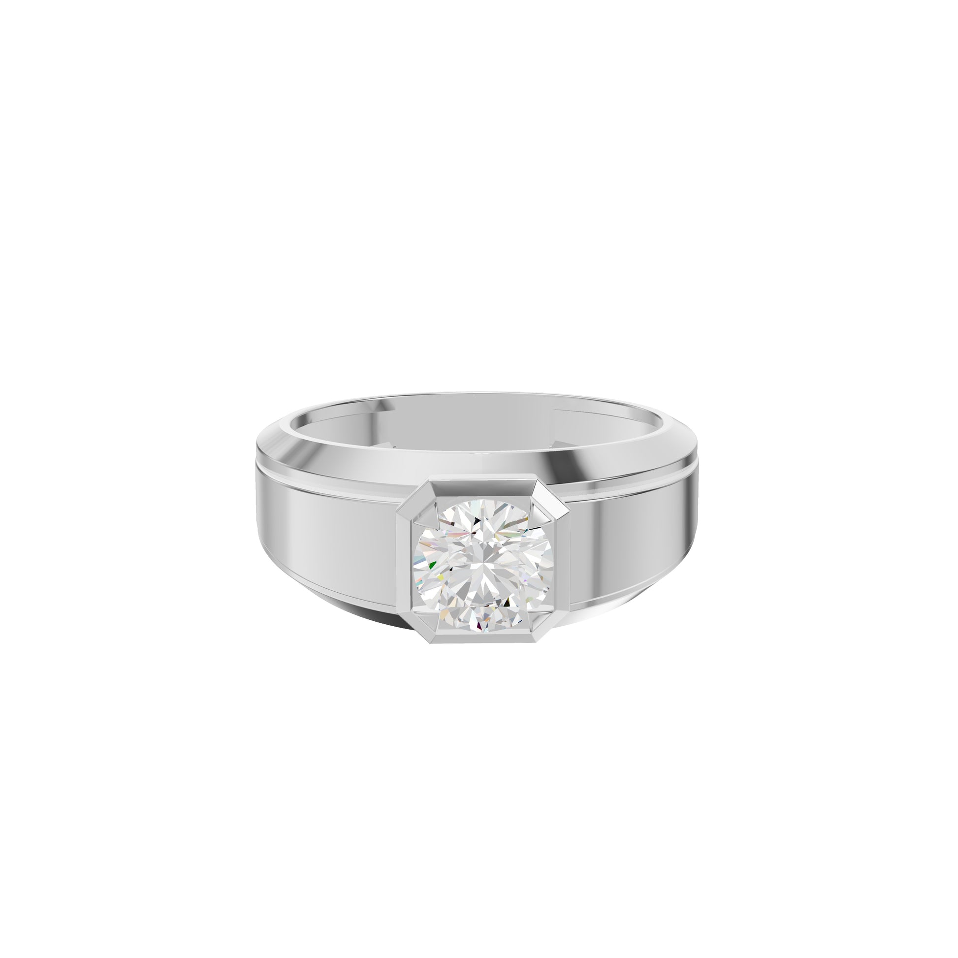 DGR001071 18 KT / White Gold / 24