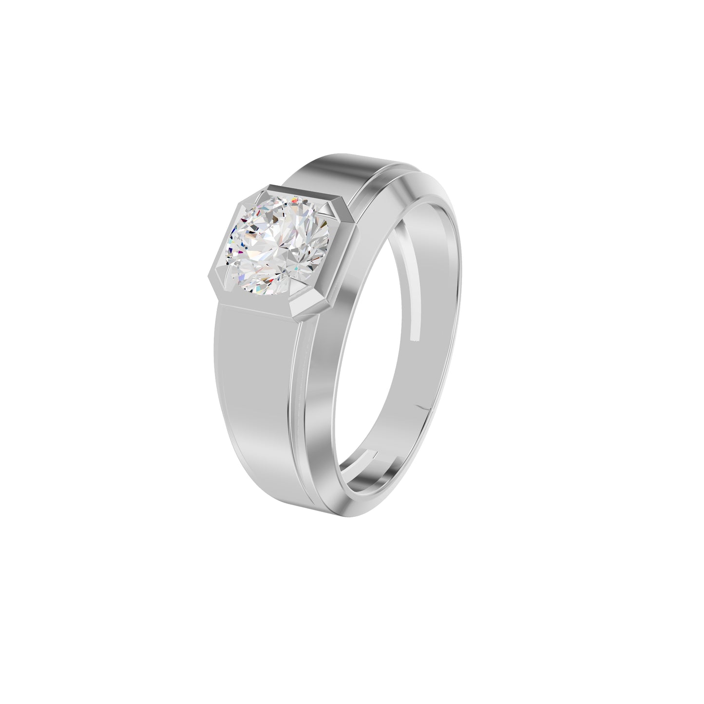 DGR001071 18 KT / White Gold / 24
