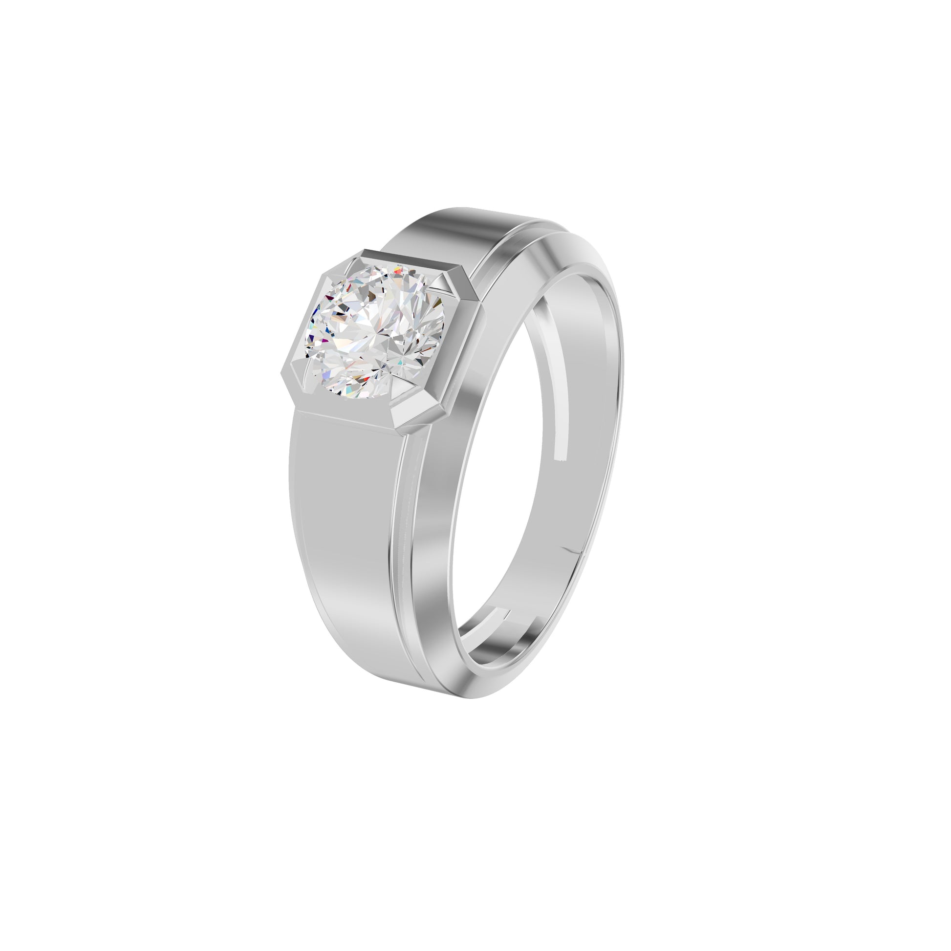 DGR001071 18 KT / White Gold / 24