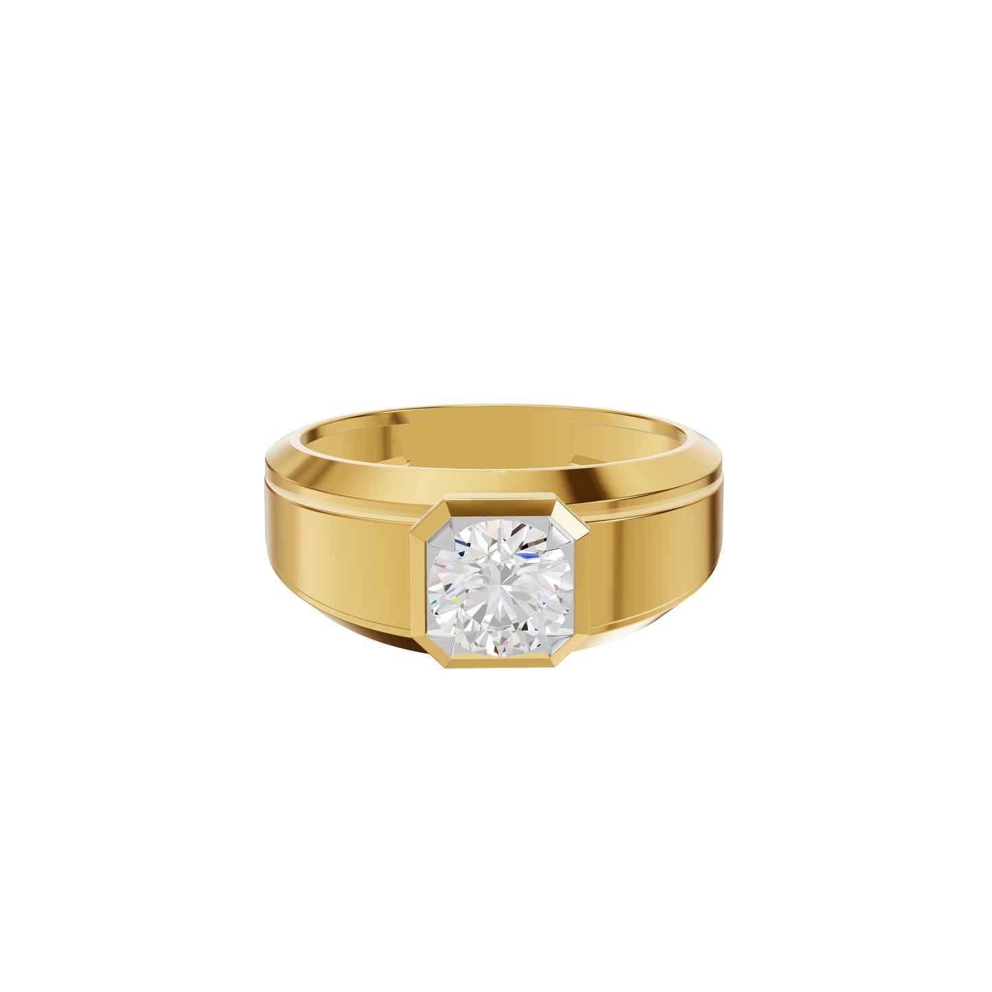 DGR001071 18 KT / Yellow Gold / 24