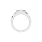 DGR001072 18 KT / White Gold / 24