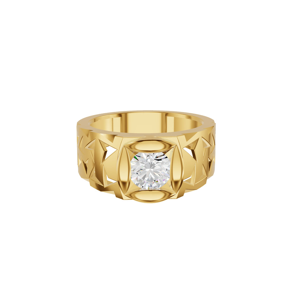 DGR001072 18 KT / Yellow Gold / 24