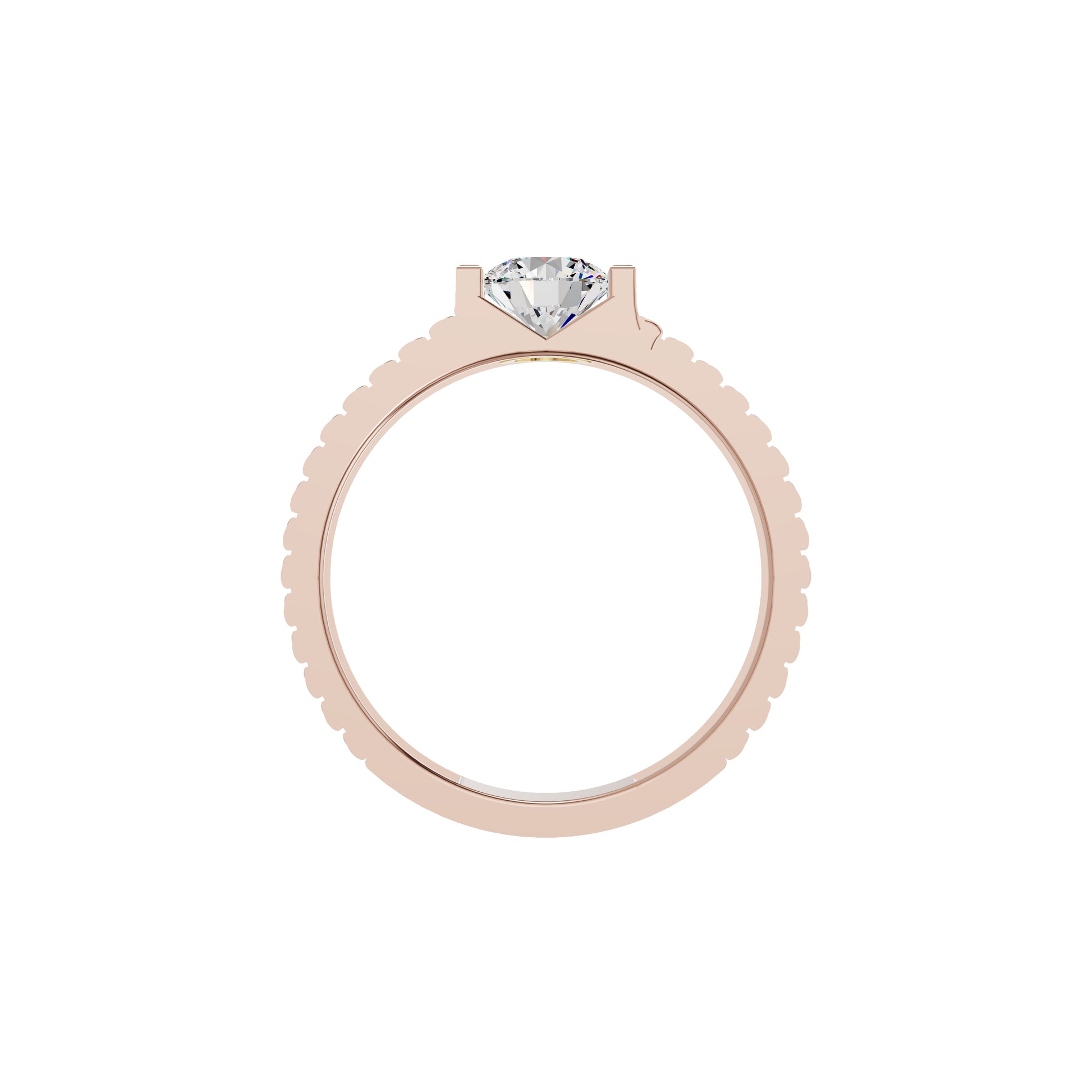 DGR001073 18 KT / Rose Gold / 24