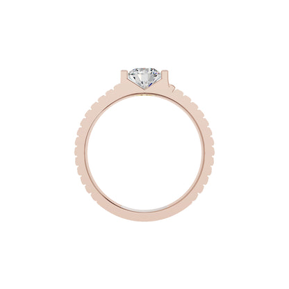 DGR001073 18 KT / Rose Gold / 24