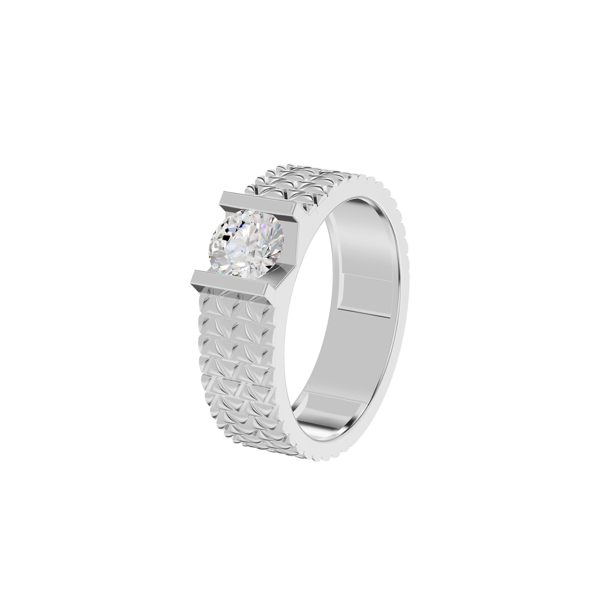 DGR001073 18 KT / White Gold / 24