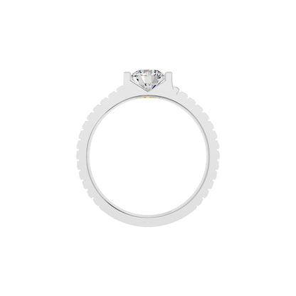 DGR001073 18 KT / White Gold / 24