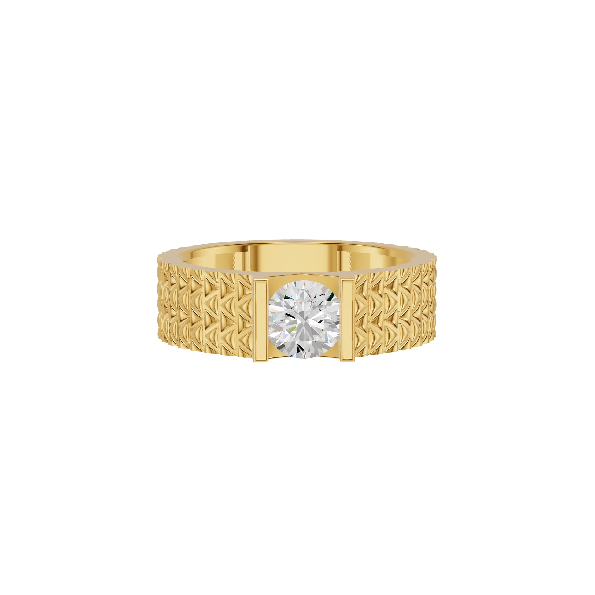 DGR001073 18 KT / Yellow Gold / 24