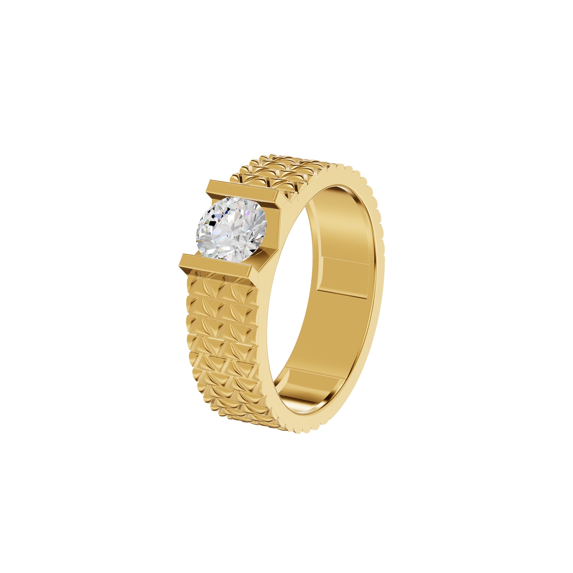 DGR001073 18 KT / Yellow Gold / 24