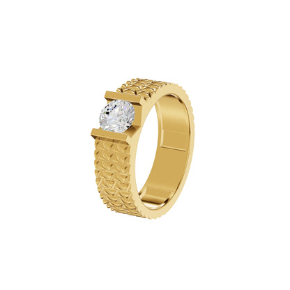 DGR001073 18 KT / Yellow Gold / 24